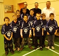 Les jeunes avec nos sponsors et notre president (bis)